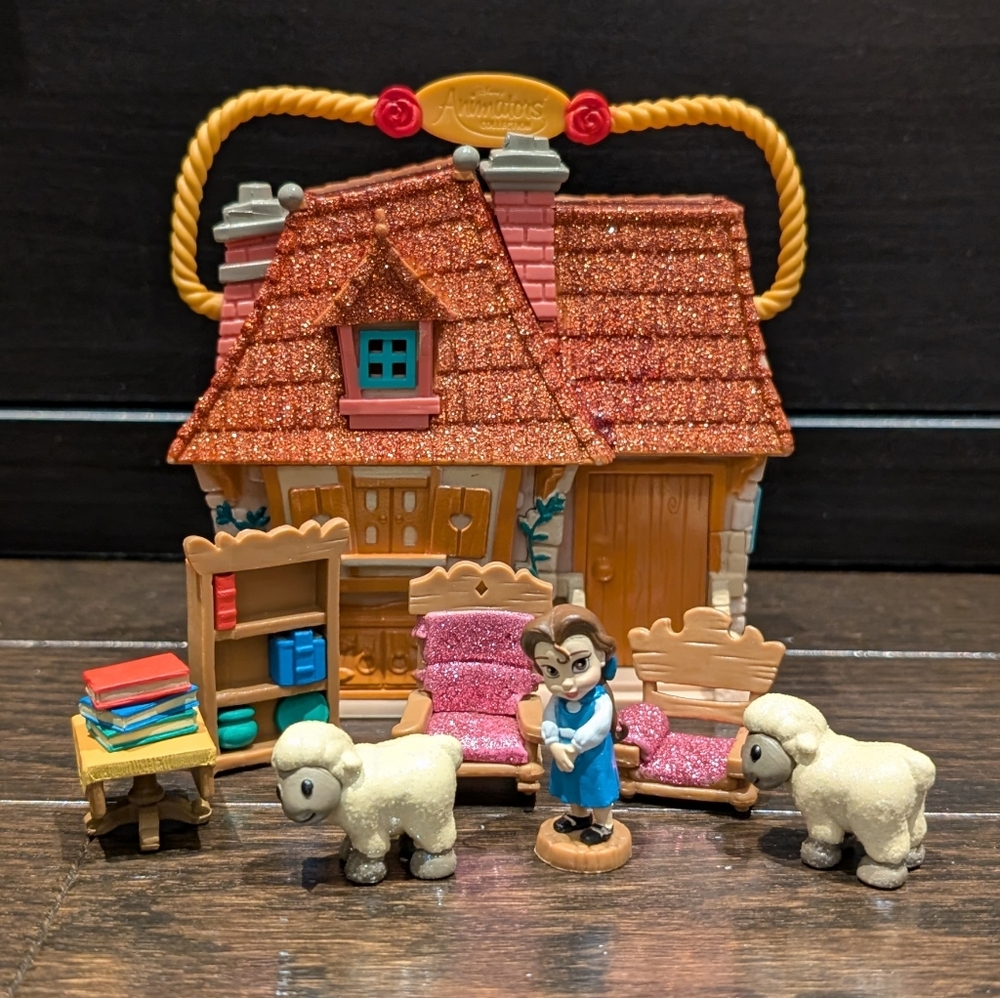 Disney Belle's Cottage Animator's mini Playset